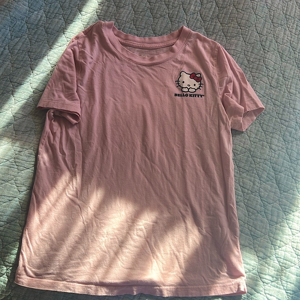 Pink Sanrio Hello Kitty T-shirt
